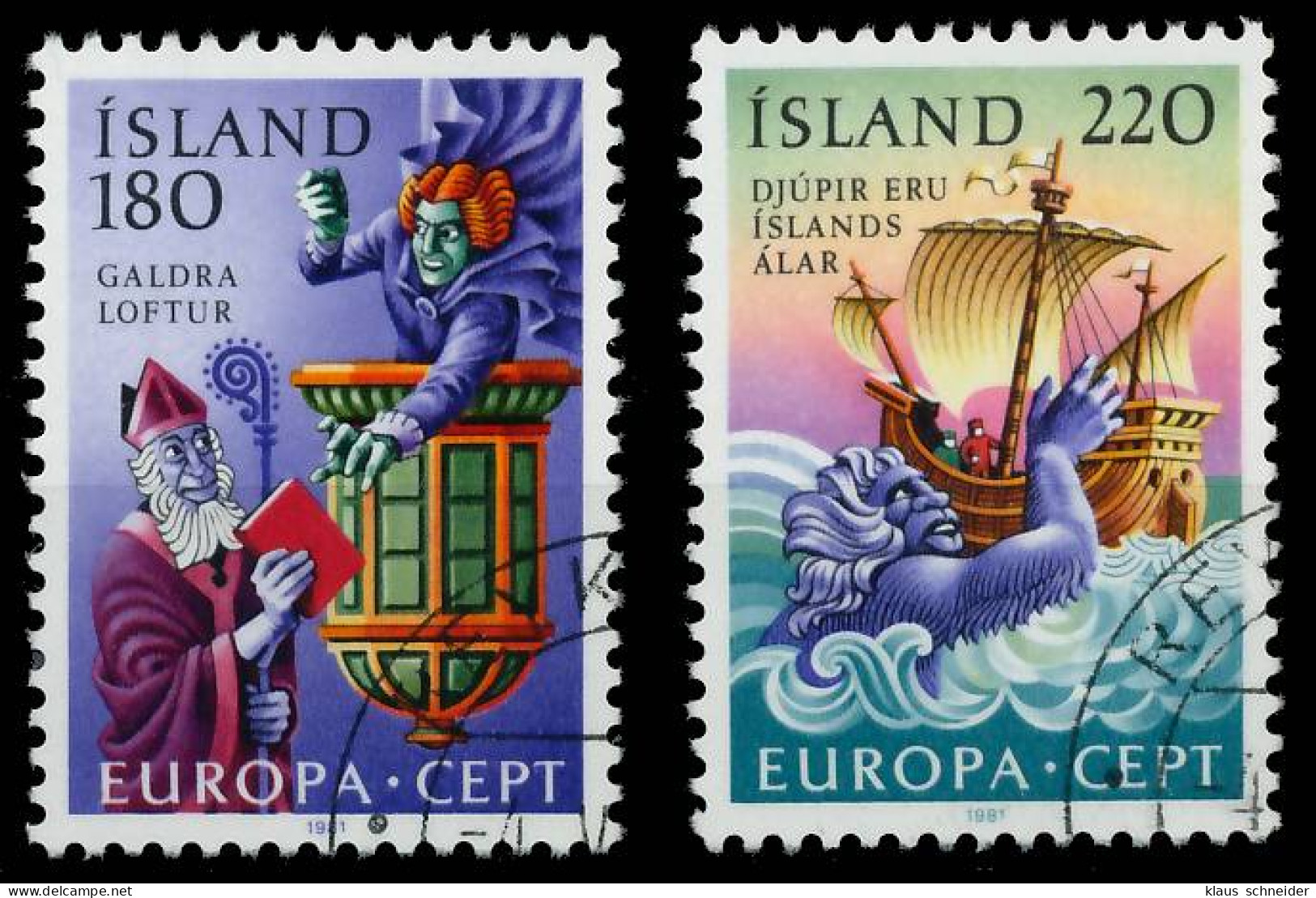 ISLAND 1981 Nr 565-566 Gestempelt X5A9DE6 - Gebruikt