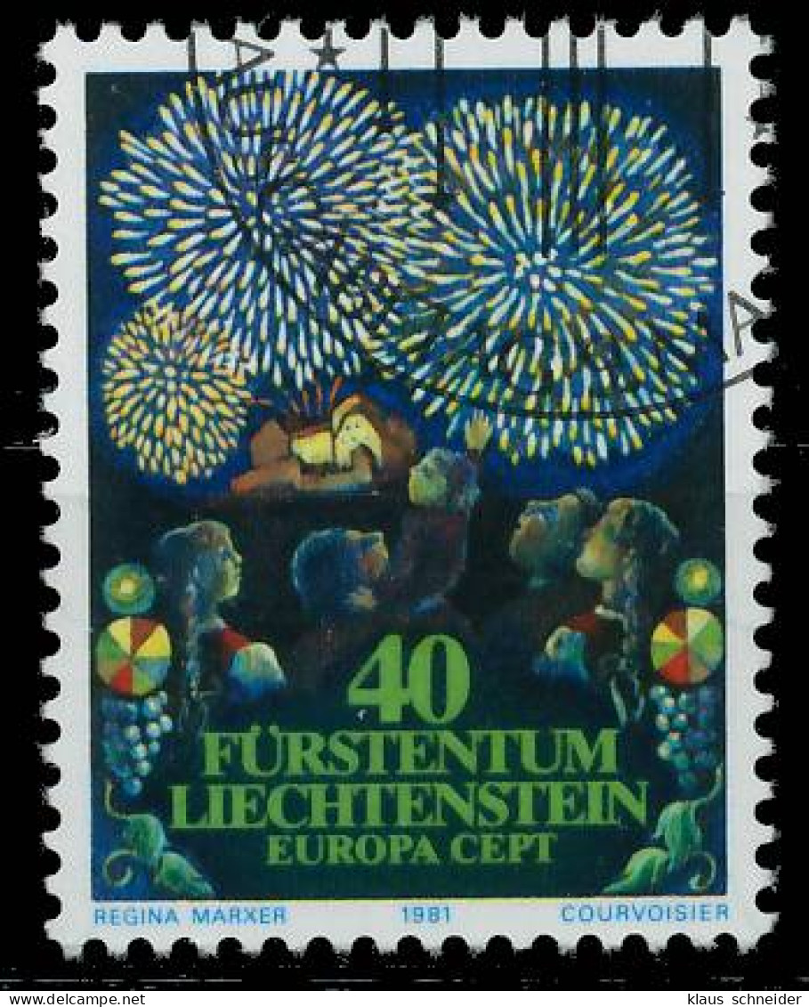 LIECHTENSTEIN 1981 Nr 764 Gestempelt X5A9E8E - Gebraucht