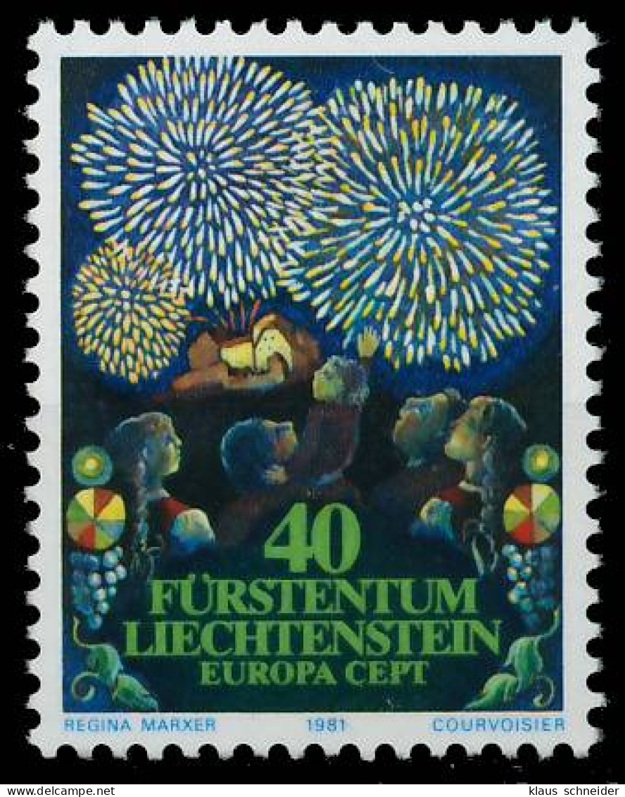 LIECHTENSTEIN 1981 Nr 764 Postfrisch X5A9E76 - Neufs