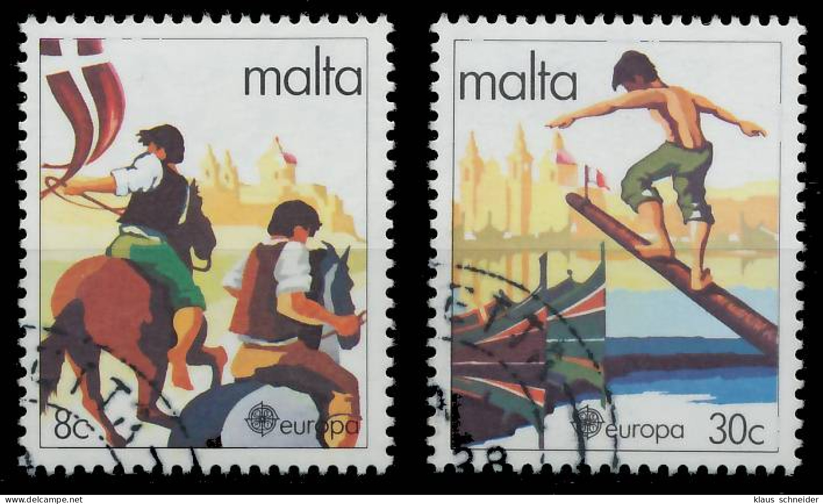 MALTA 1981 Nr 628-629 Gestempelt X5A9F3A - Malte