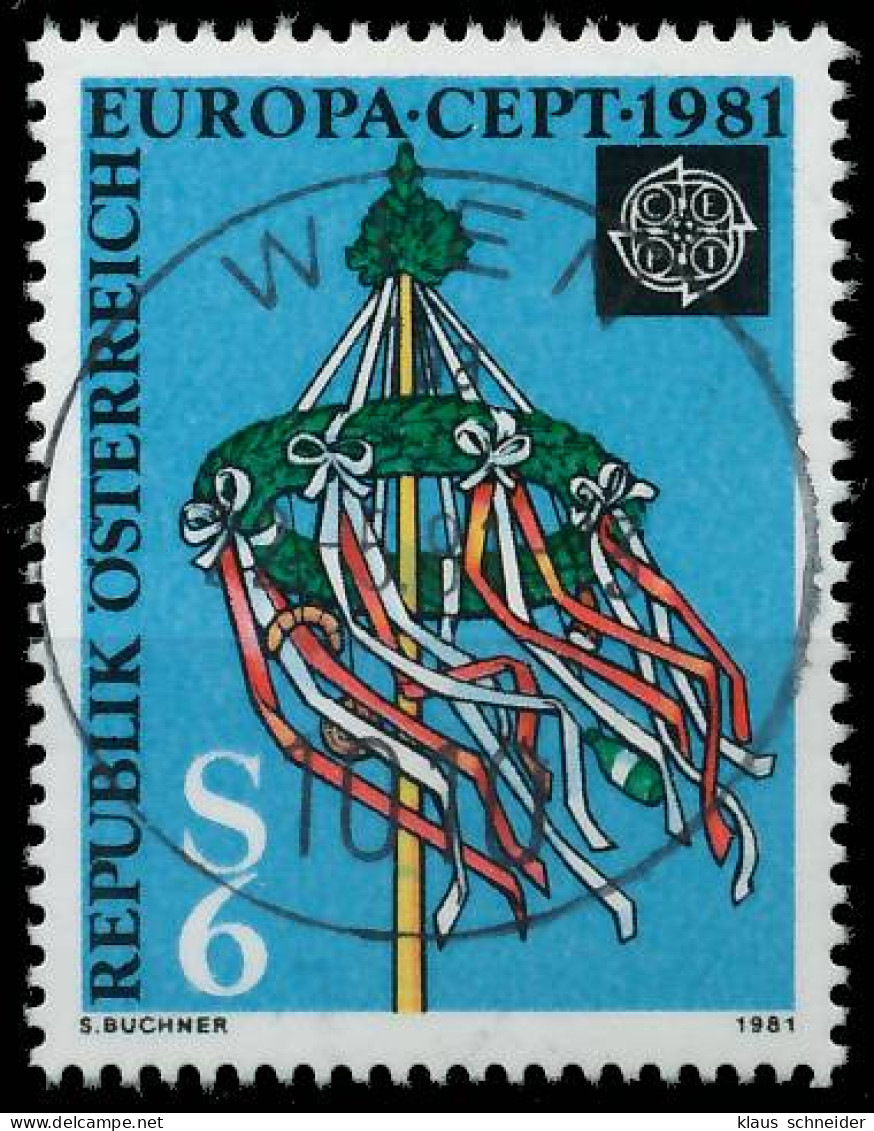 ÖSTERREICH 1981 Nr 1671 Zentrisch Gestempelt X5A9FE6 - Gebraucht