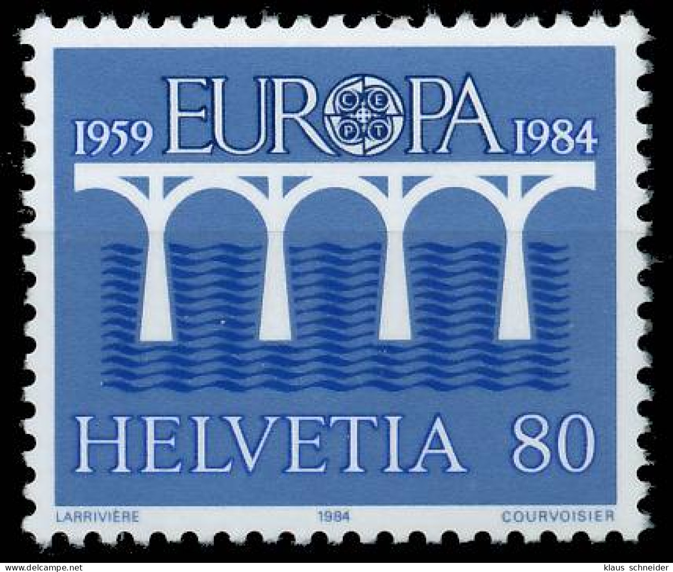 SCHWEIZ 1984 Nr 1271 Postfrisch X5B96C2 - Unused Stamps