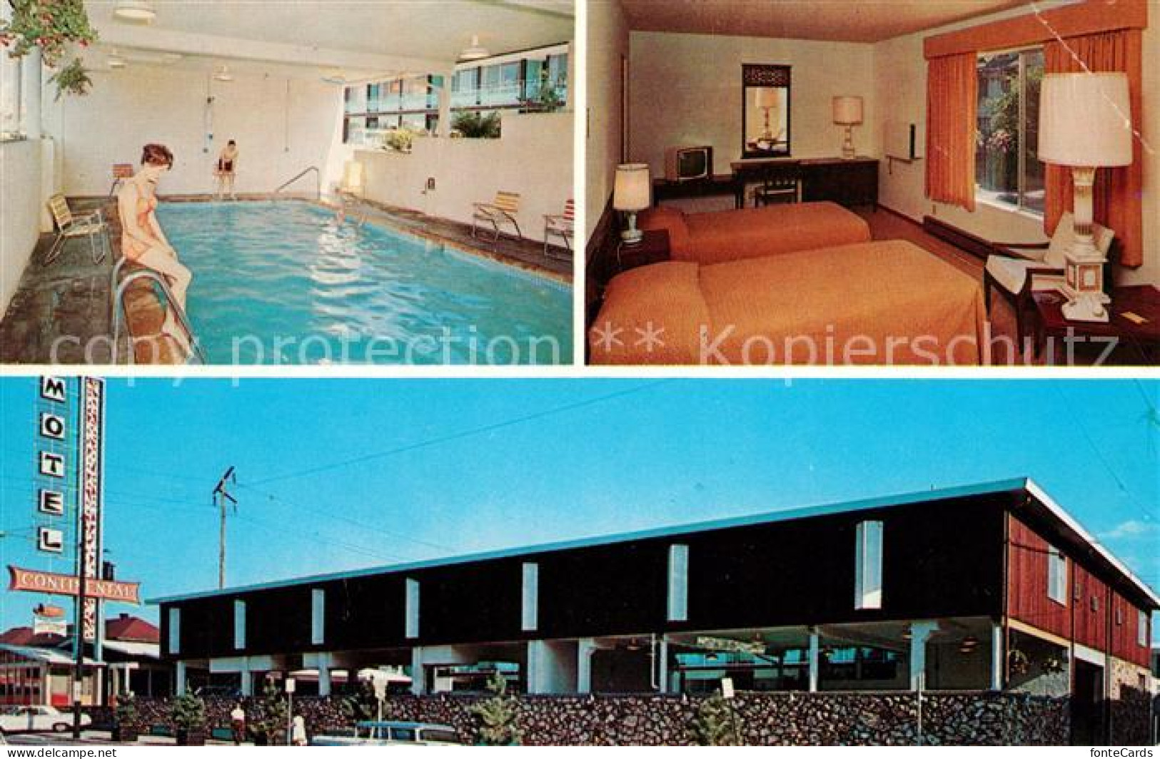 73107063 Portland_Oregon Continental Motel Hallenbad Gaestezimmer - Sonstige & Ohne Zuordnung