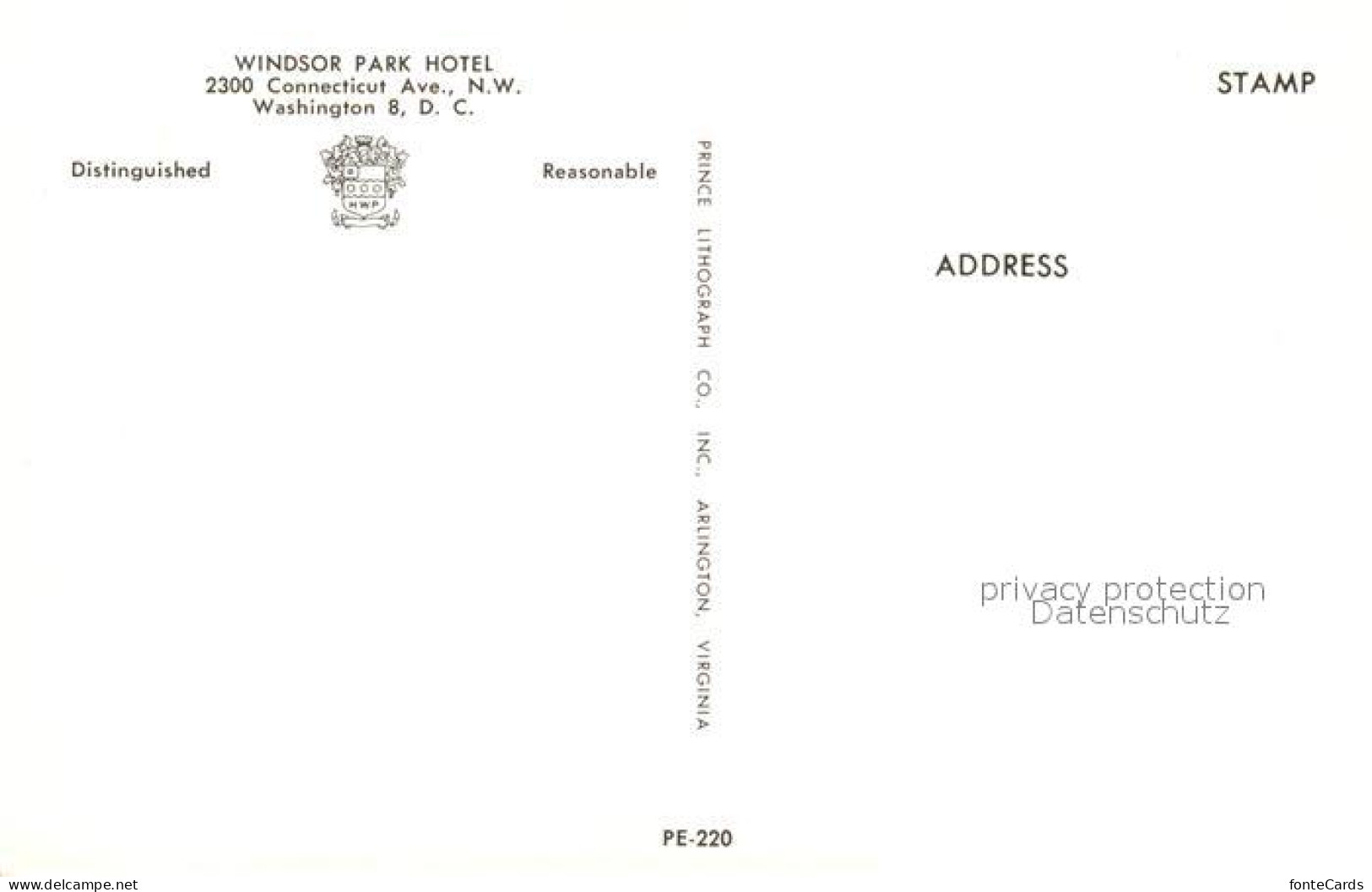 73098309 Washington DC Windsor Park Hotel  - Washington DC