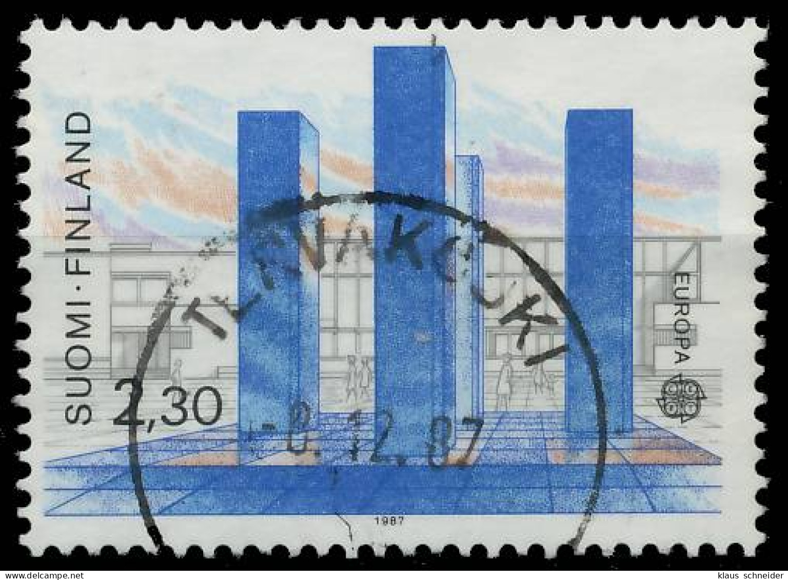 FINNLAND 1987 Nr 1022 Gestempelt X5C6486 - Used Stamps