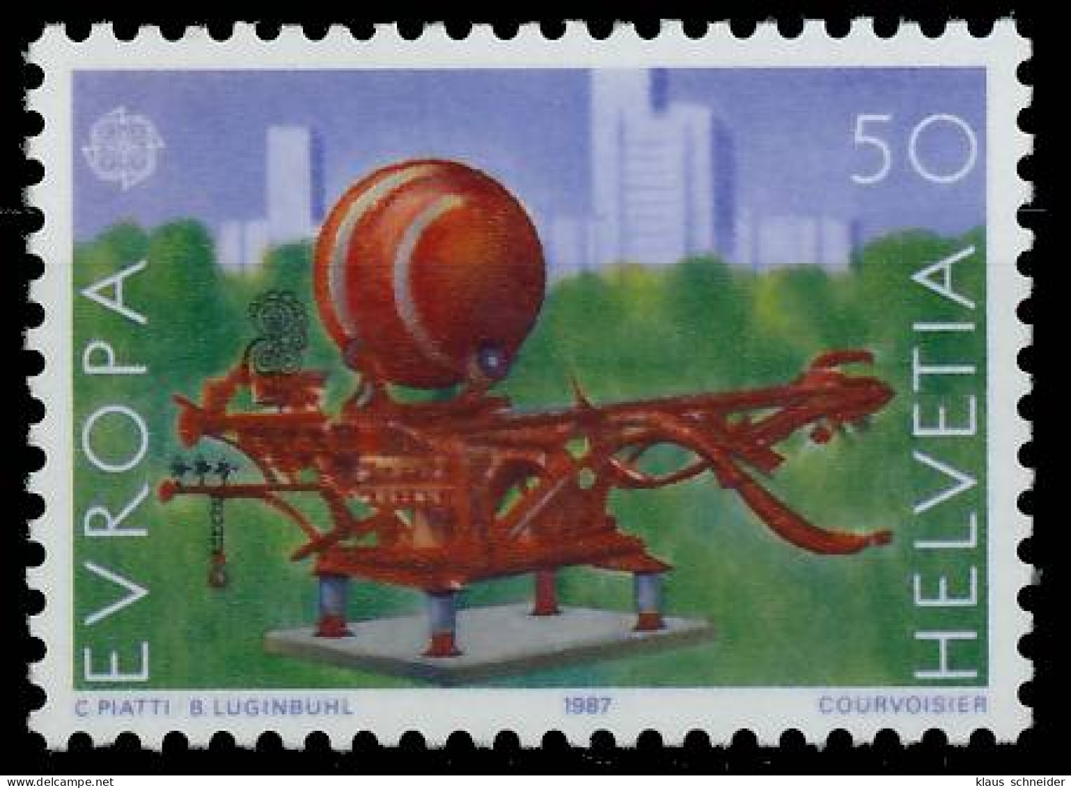 SCHWEIZ 1987 Nr 1349 Postfrisch X5C9EA2 - Unused Stamps