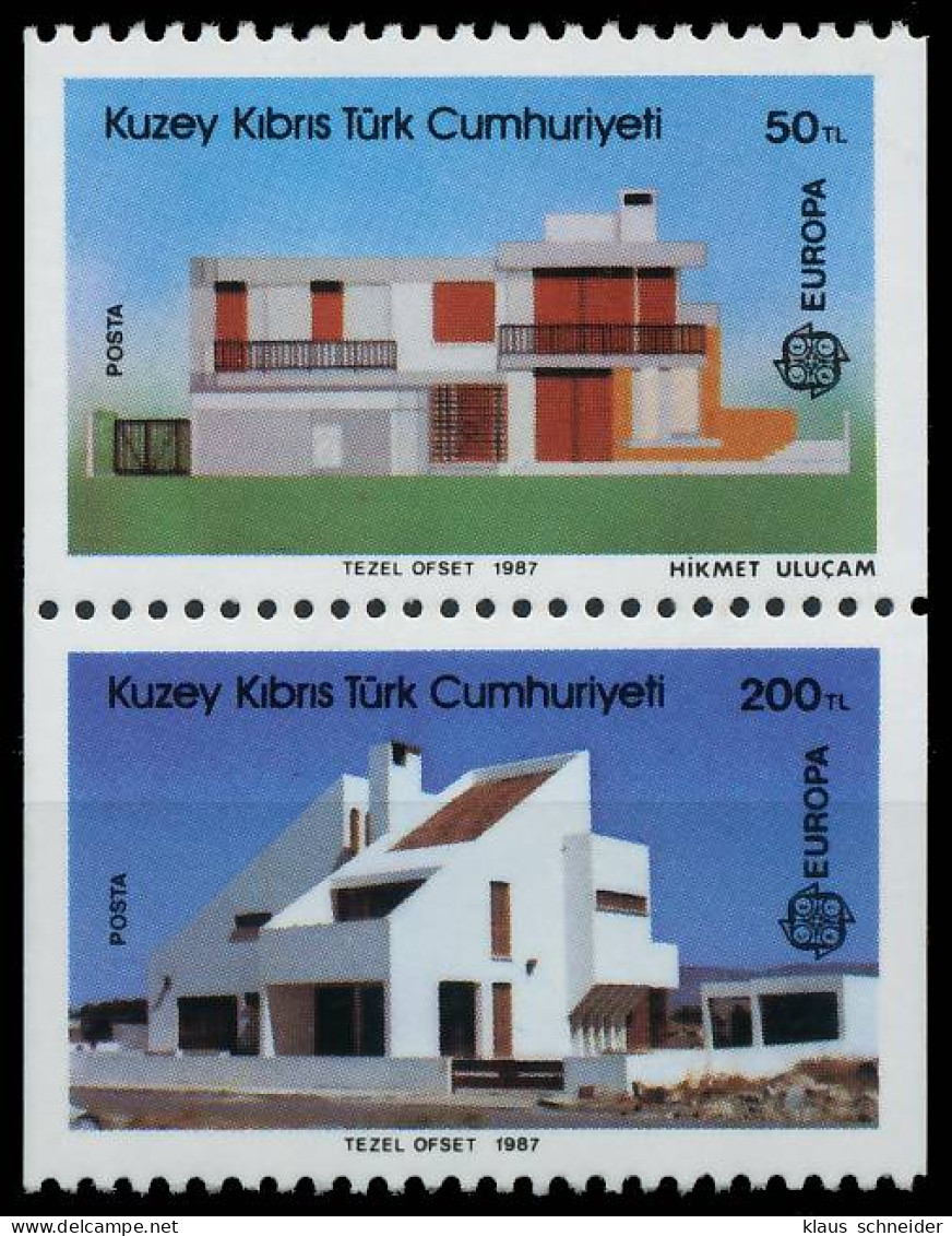 TÜRKISCH-ZYPERN 1987 Nr 205C-206C Postfrisch SENKR PAAR X5C9F06 - Unused Stamps