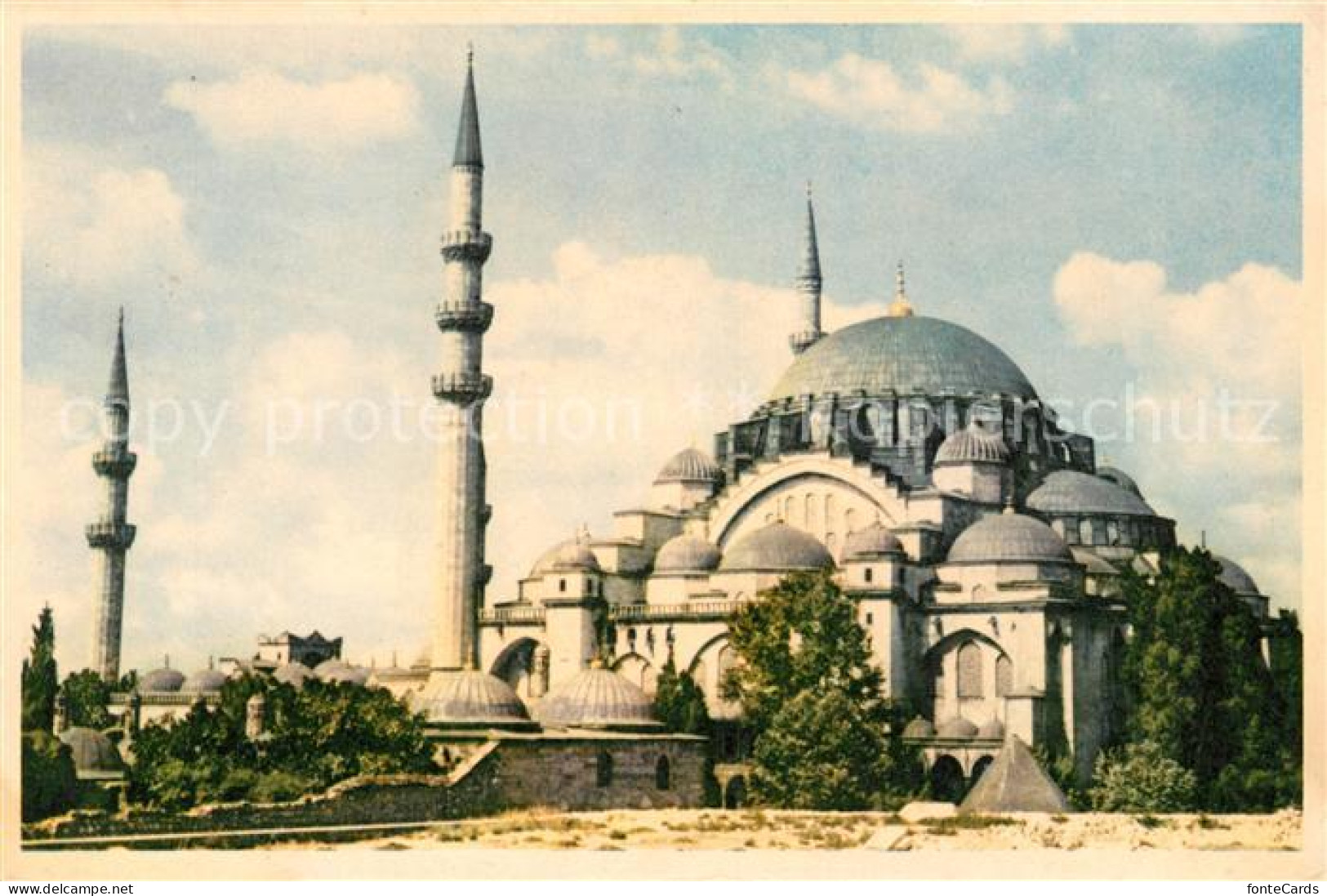 73094072 Istanbul Constantinopel Sueleymaniye Camii Blaue Moschee Istanbul Const - Turquie