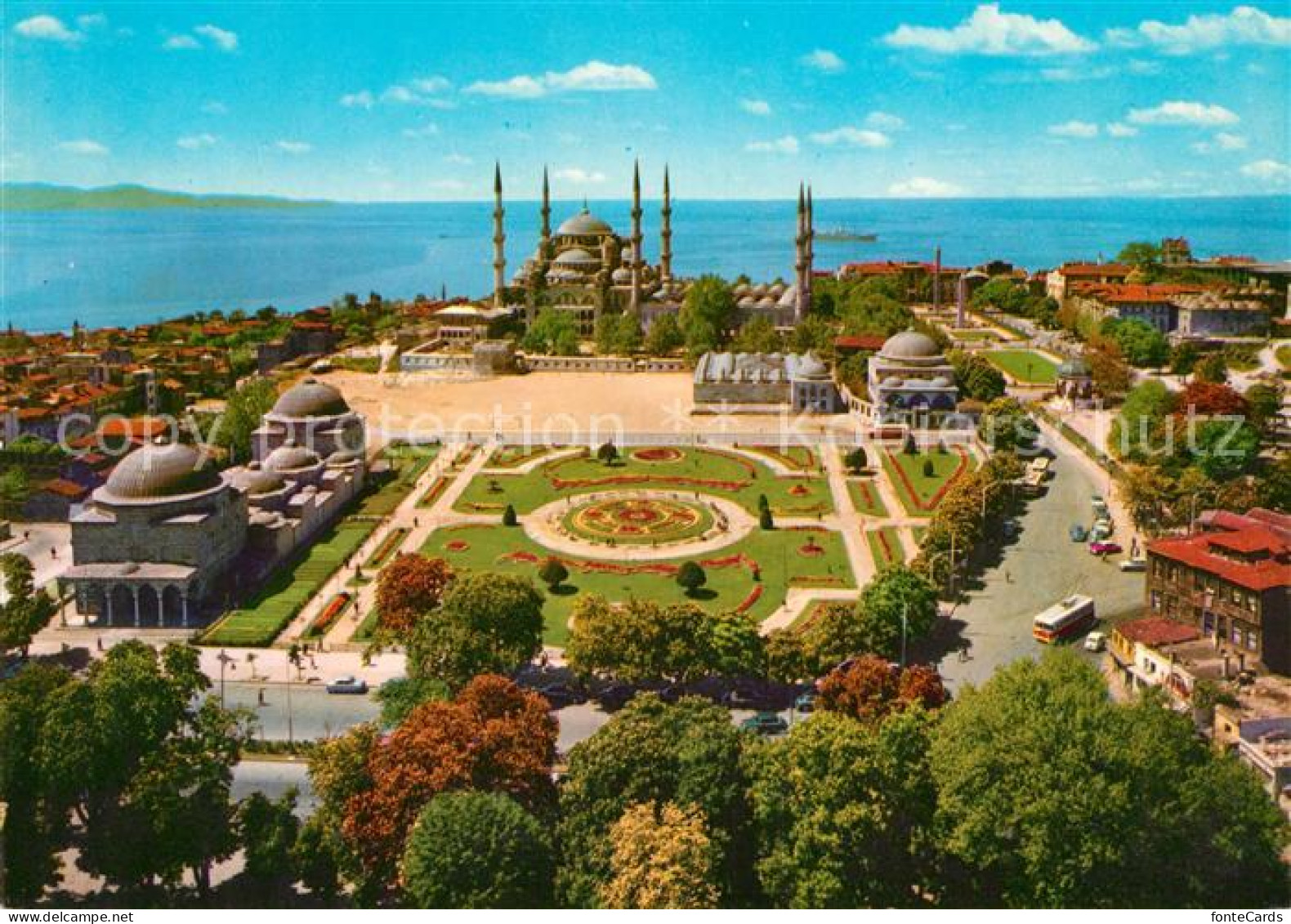 73093938 Istanbul Constantinopel Sultan Ahmet Camii Blaue Moschee Istanbul Const - Turquie