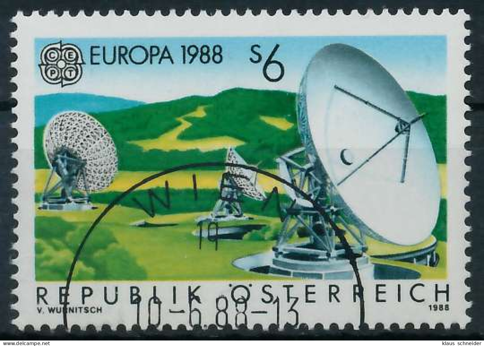 ÖSTERREICH 1988 Nr 1922 Gestempelt X5CA28E - Used Stamps