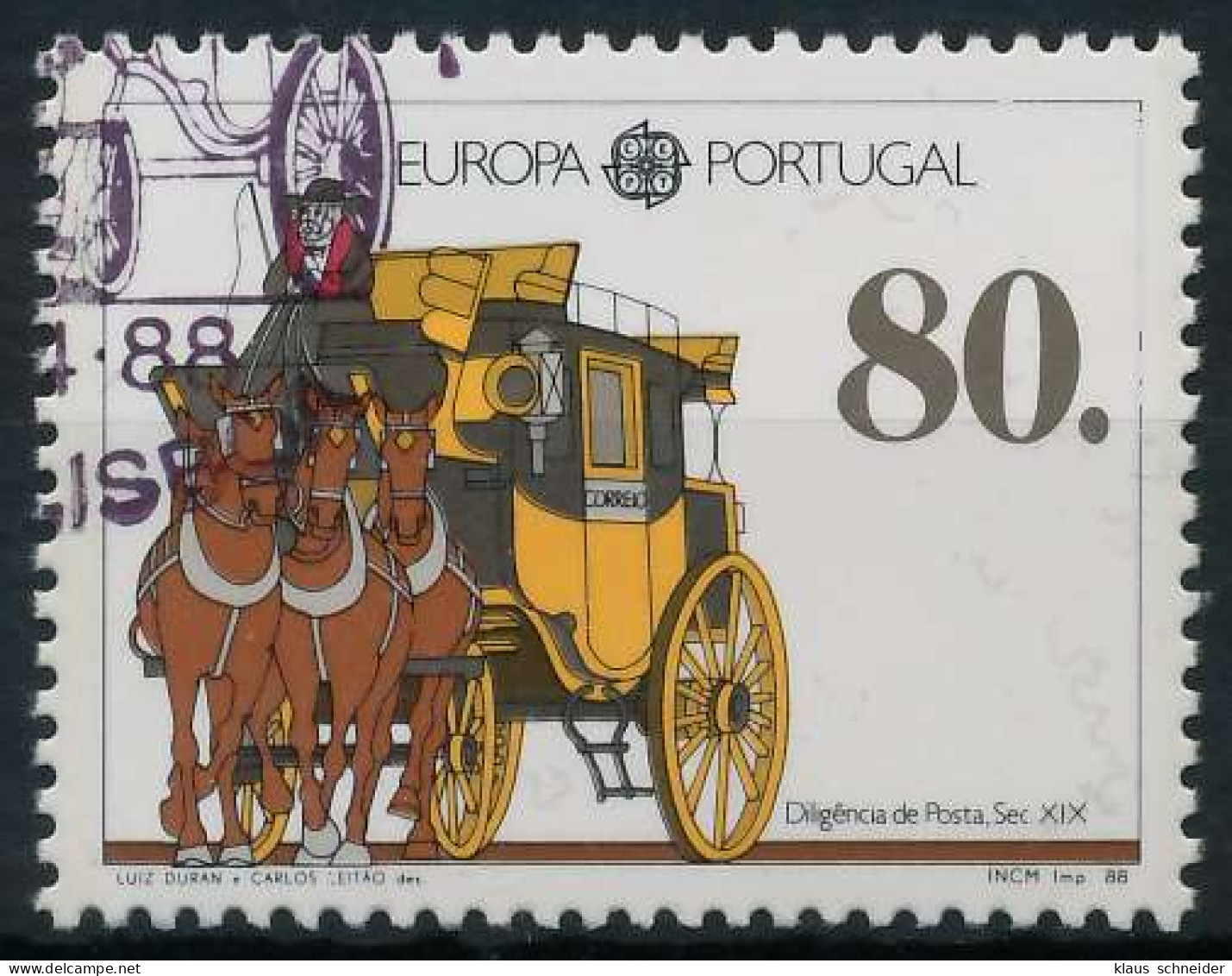 PORTUGAL 1988 Nr 1754a Gestempelt X5CA2A6 - Used Stamps