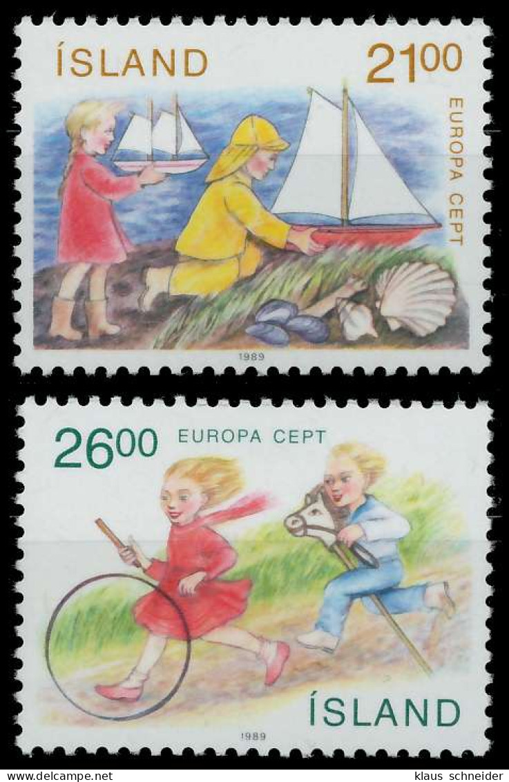 ISLAND 1989 Nr 701-702 Postfrisch X5CEEA2 - Ungebraucht