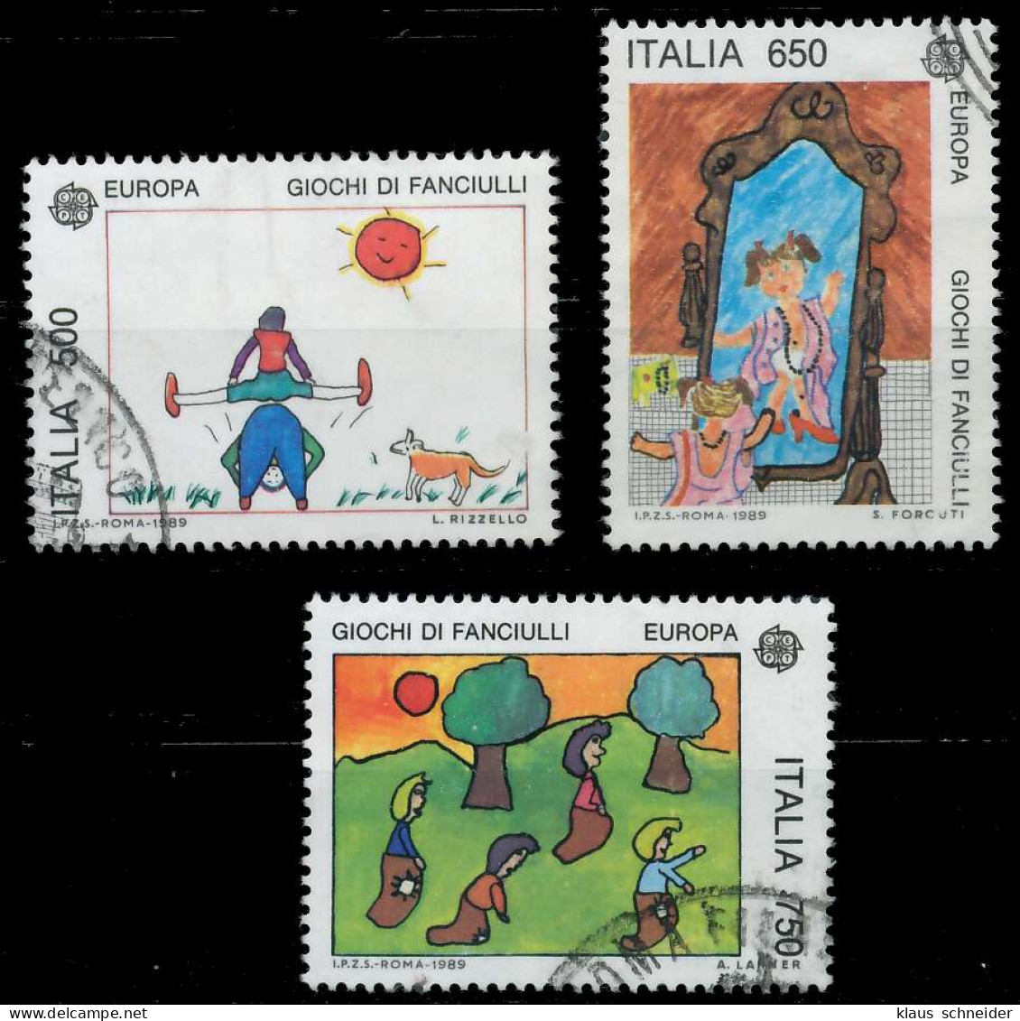 ITALIEN 1989 Nr 2078-2080 Gestempelt X5CEEC6 - 1981-90: Oblitérés