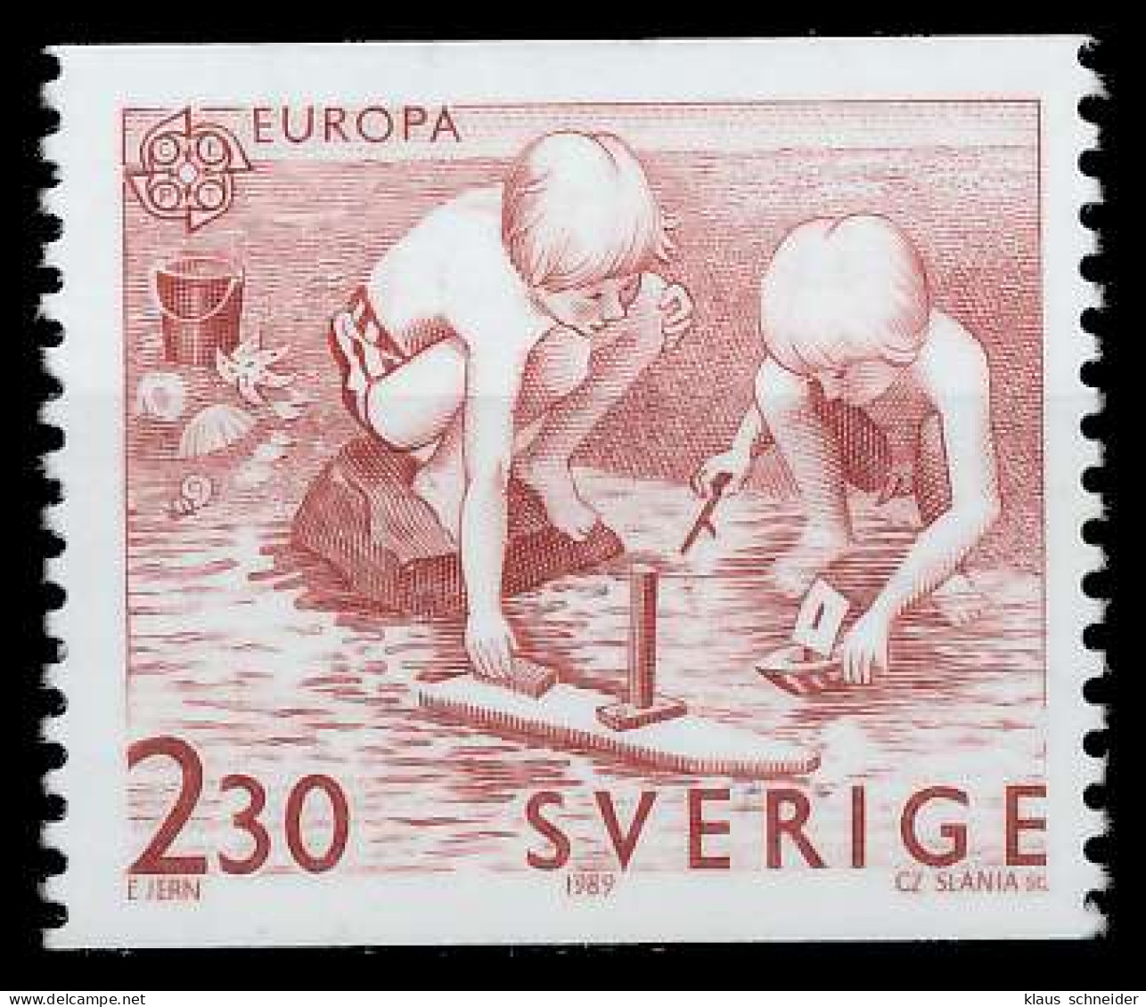 SCHWEDEN 1989 Nr 1549 Postfrisch S1FD2D6 - Unused Stamps