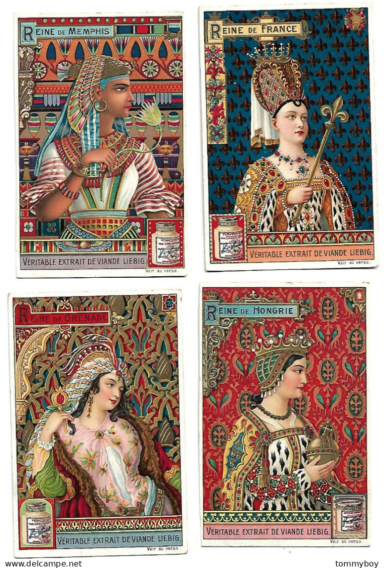 S 908, Liebig 6 Cards, Reines ( Ref B24) - Liebig