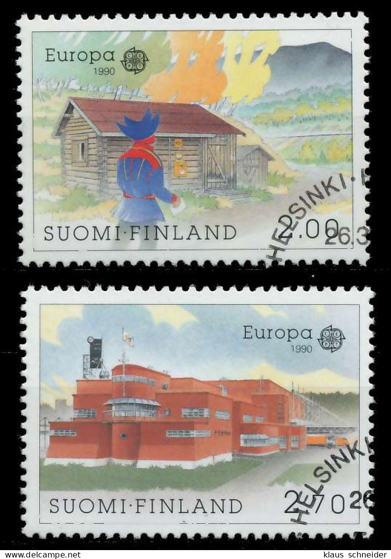 FINNLAND 1990 Nr 1108-1109 Gestempelt X5CF352 - Gebruikt