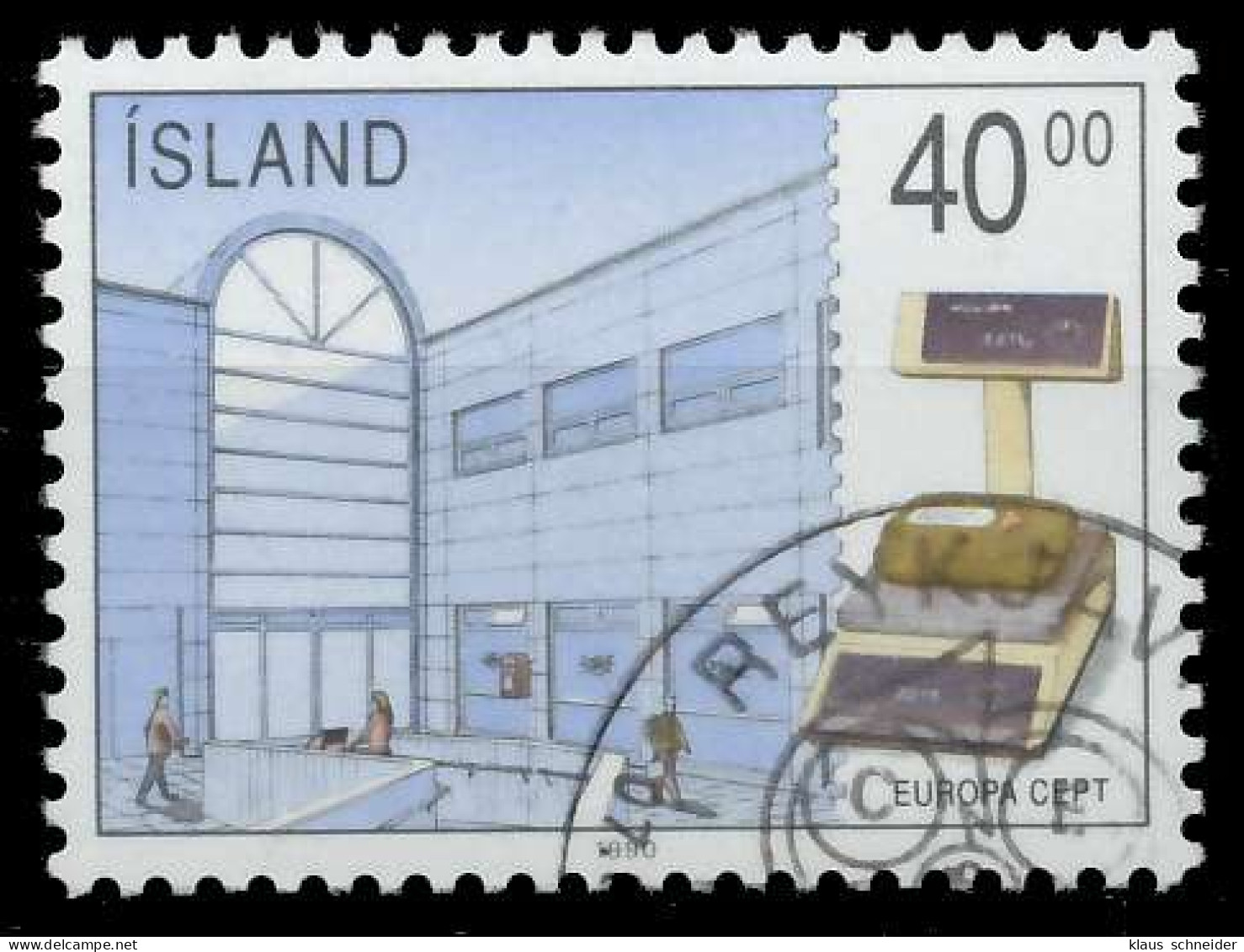 ISLAND 1990 Nr 727 Gestempelt X5CF4F2 - Usati