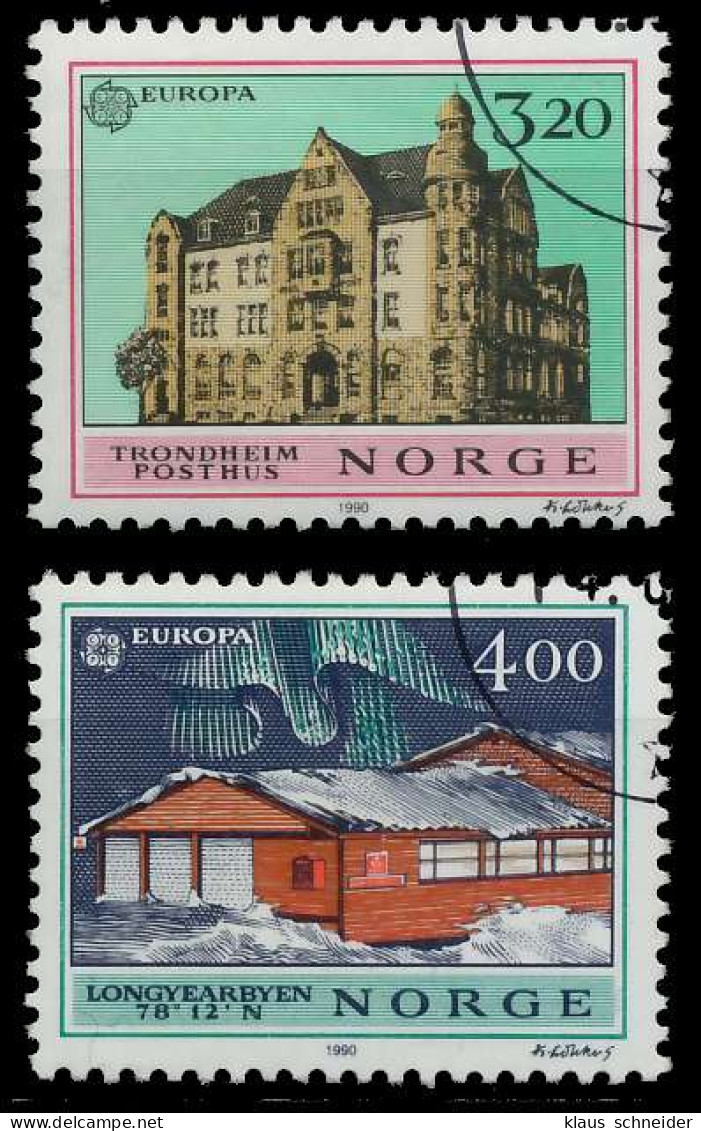 NORWEGEN 1990 Nr 1046-1047 Gestempelt X5D2D6E - Usati