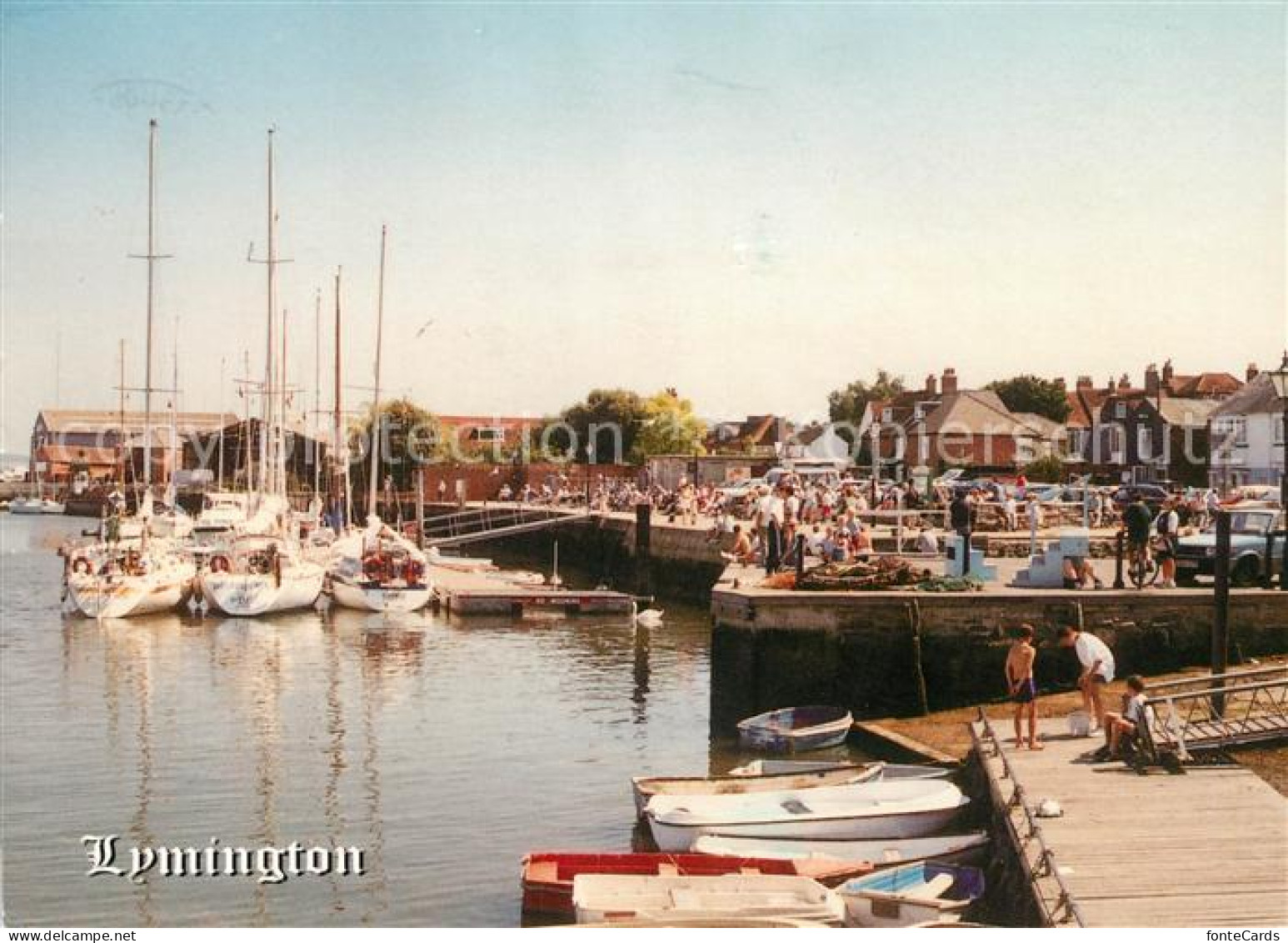 73081329 Lymington Town Hafen  - Andere & Zonder Classificatie