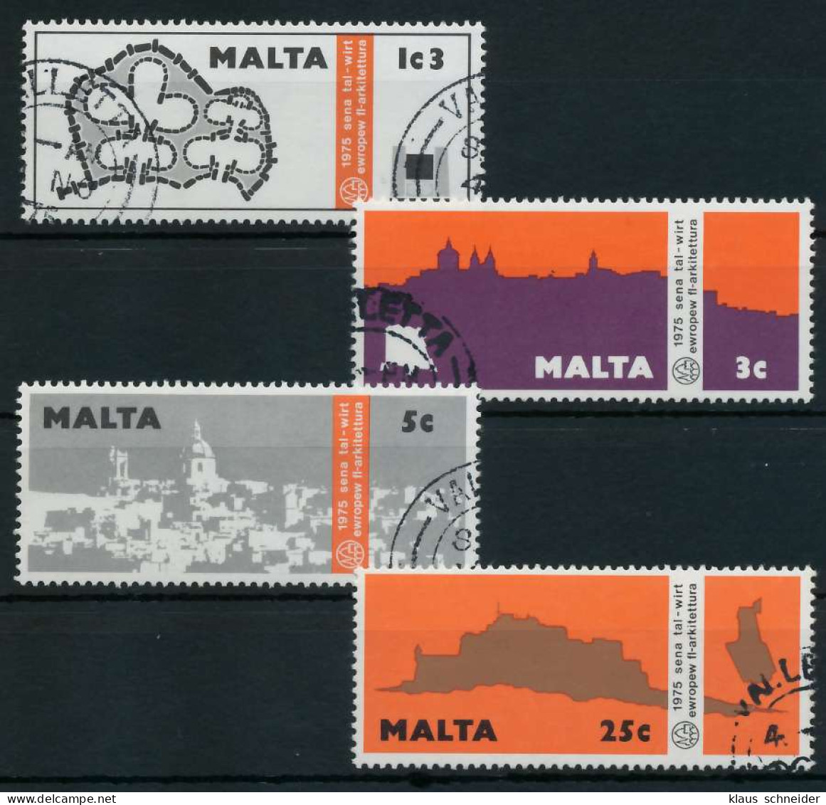 MALTA 1975 Nr 514-517 Gestempelt X5EB136 - Malte