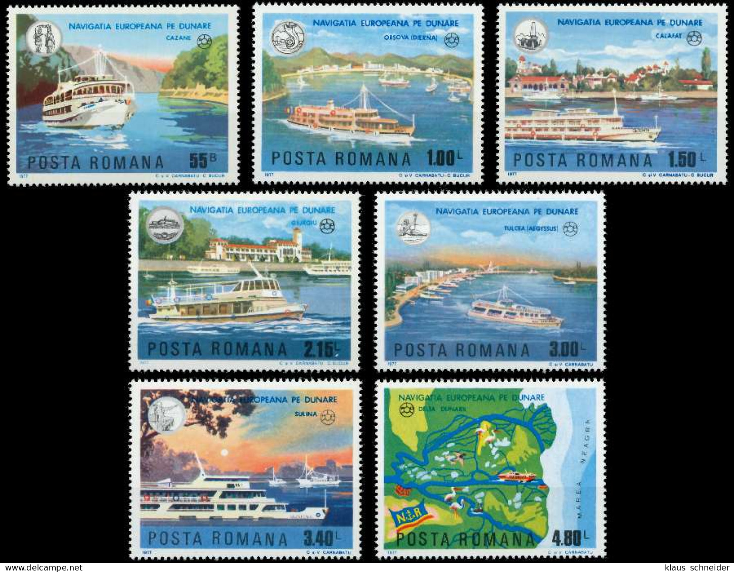 RUMÄNIEN 1977 Nr 3484-3490 Postfrisch S21FF1A - Unused Stamps