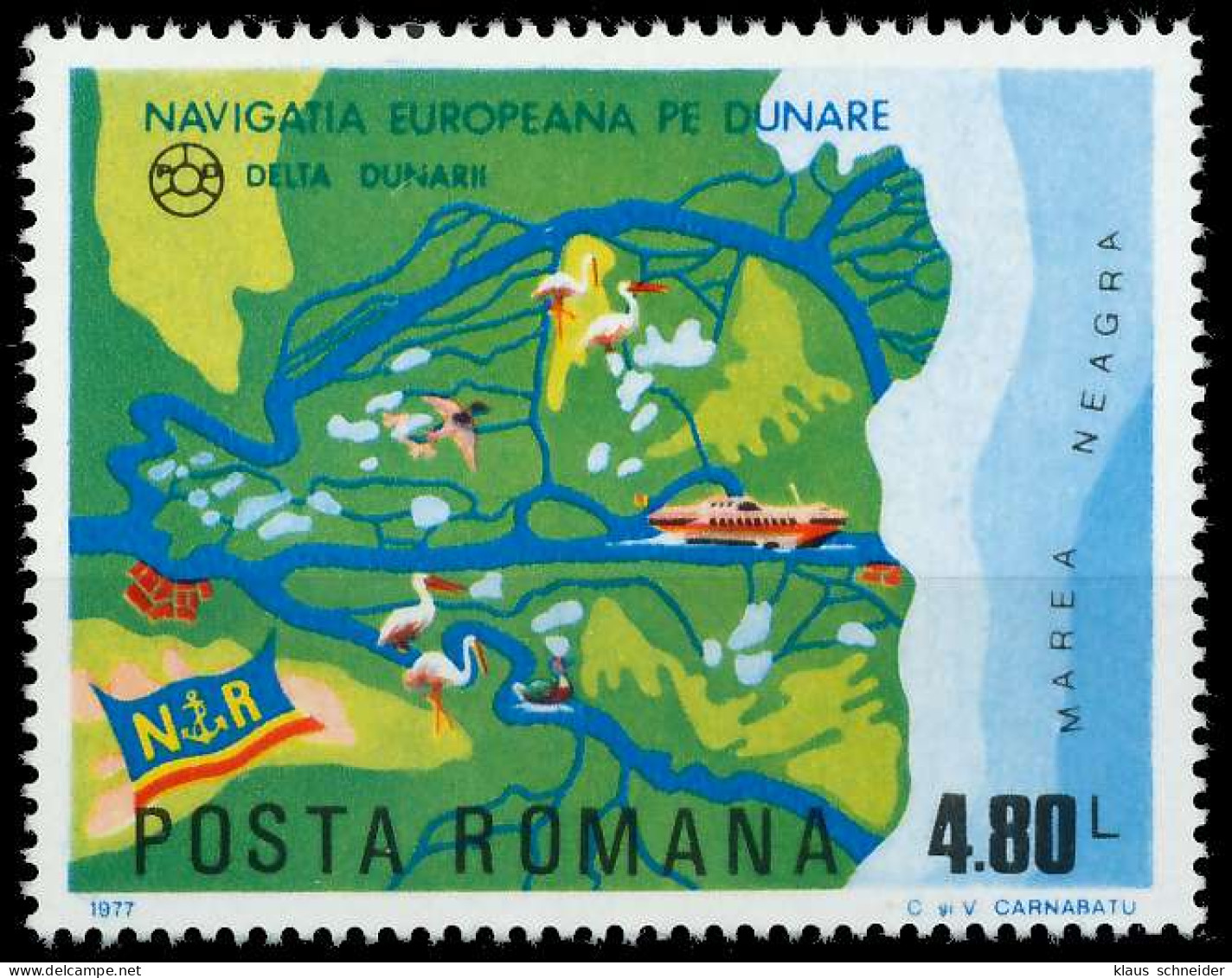 RUMÄNIEN 1977 Nr 3490 Postfrisch S21FF3A - Unused Stamps