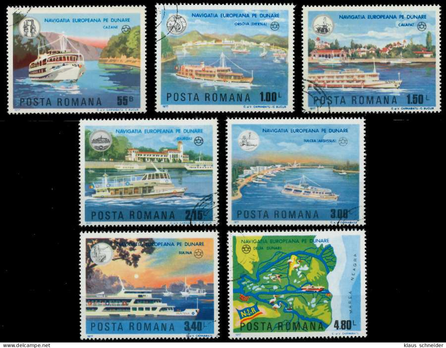 RUMÄNIEN 1977 Nr 3484-3490 Gestempelt X5EF532 - Used Stamps