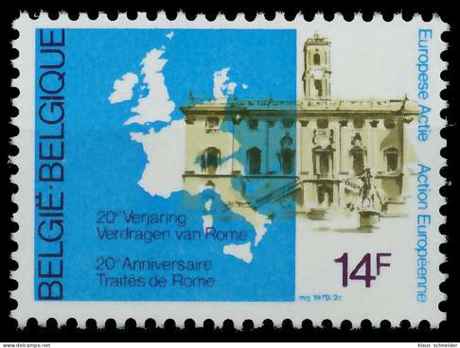 BELGIEN 1978 Nr 1938 Postfrisch S21FF96 - Unused Stamps