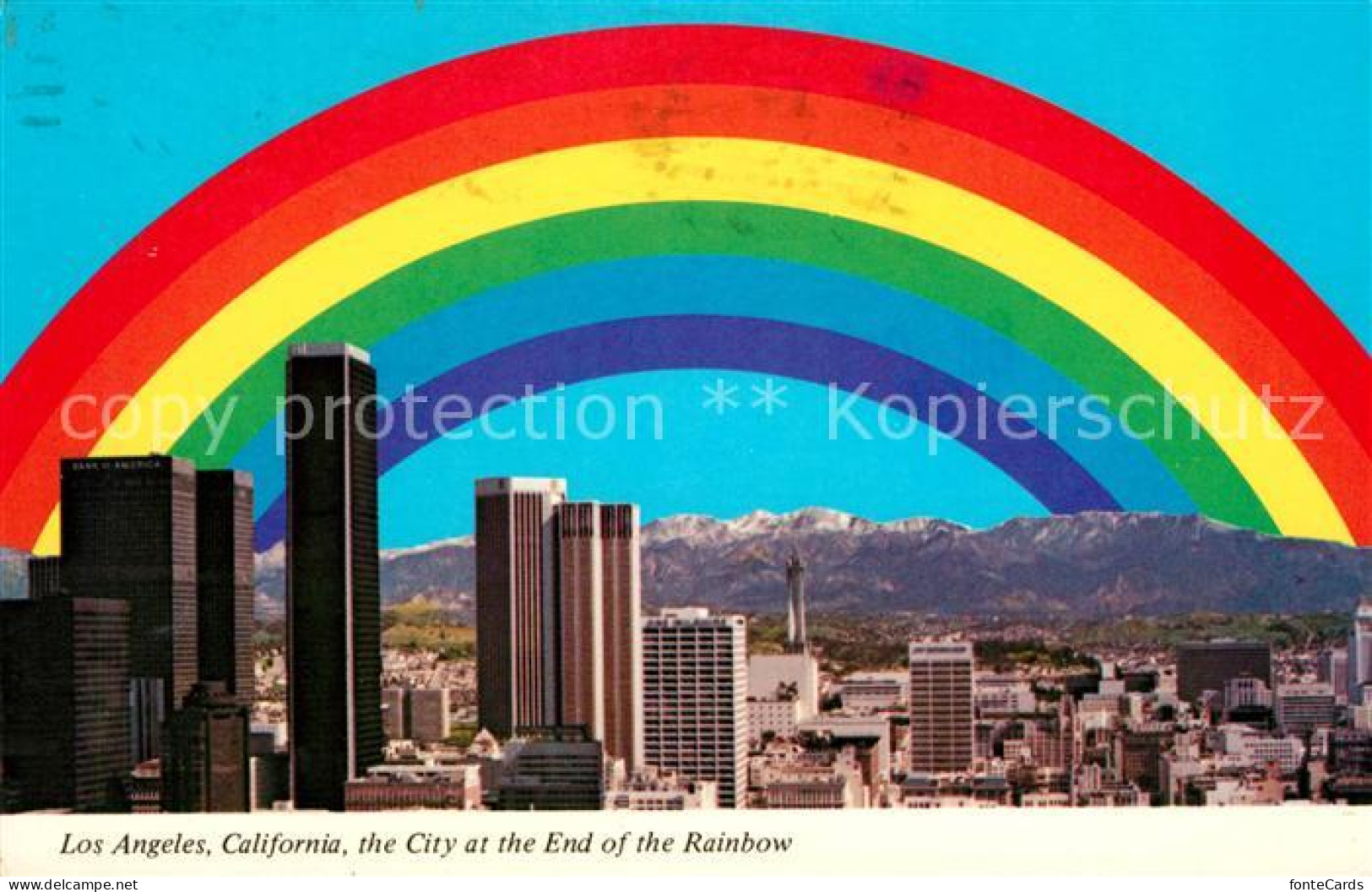 73079015 Los_Angeles_California City At The End Of The Rainbow - Other & Unclassified