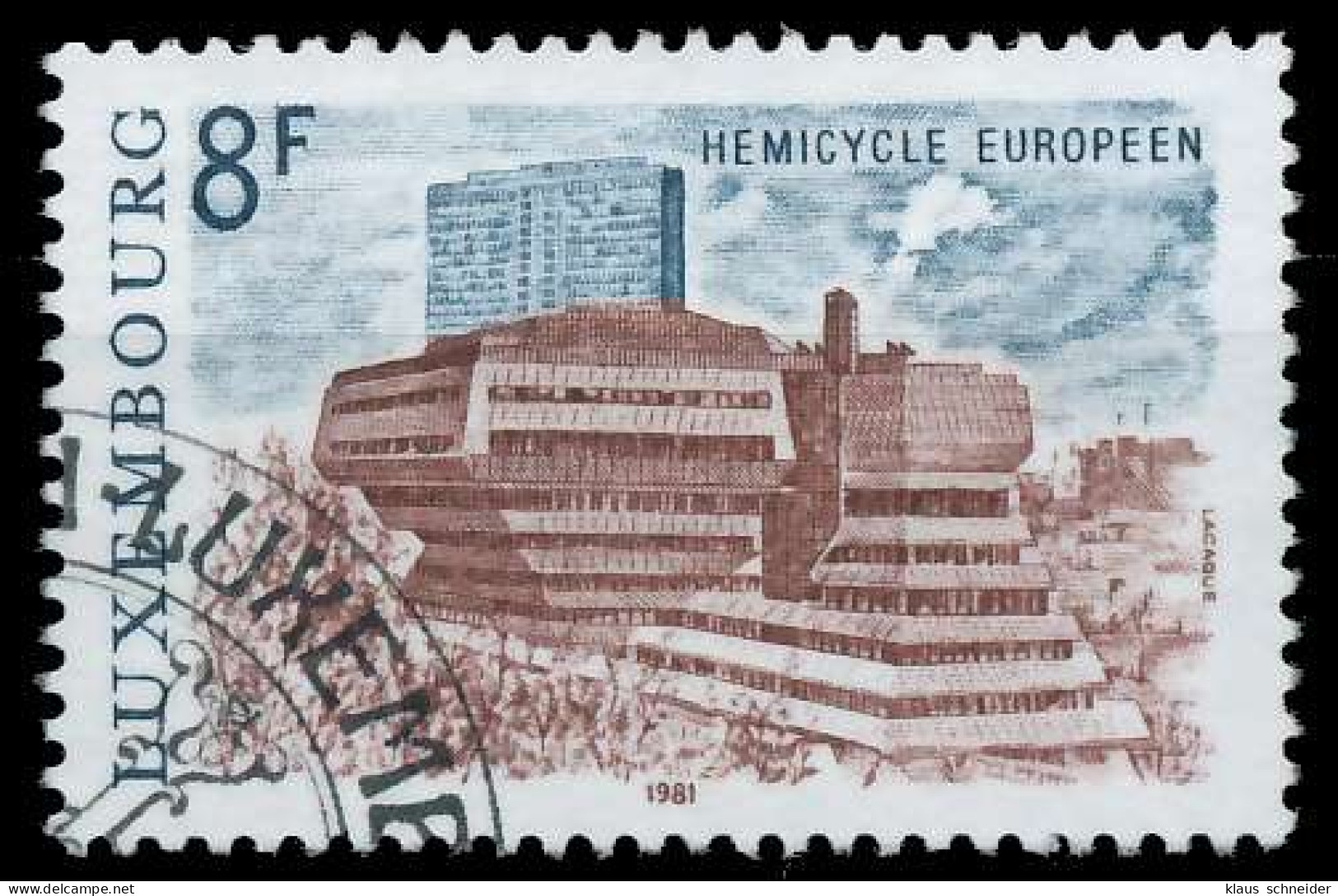 LUXEMBURG 1981 Nr 1029 Gestempelt X5F5A5E - Used Stamps