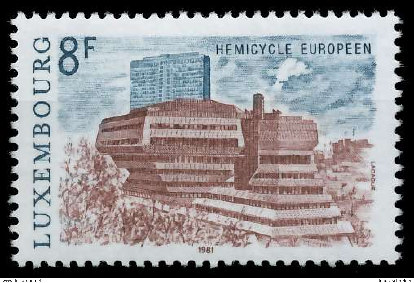 LUXEMBURG 1981 Nr 1029 Postfrisch S22744E - Unused Stamps