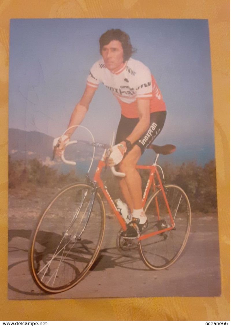 Autographe Giovanni Battaglin Inoxpran 1983 - Radsport