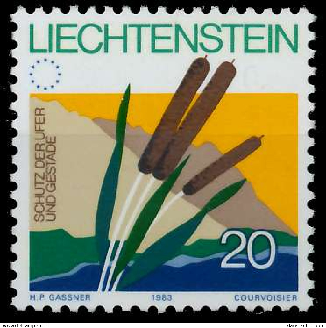 LIECHTENSTEIN 1983 Nr 824 Postfrisch S22756E - Unused Stamps