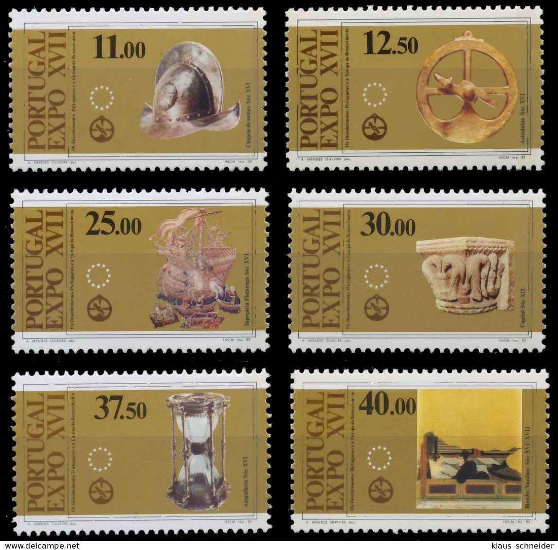 PORTUGAL 1983 Nr 1595-1600 Postfrisch S2275E2 - Unused Stamps