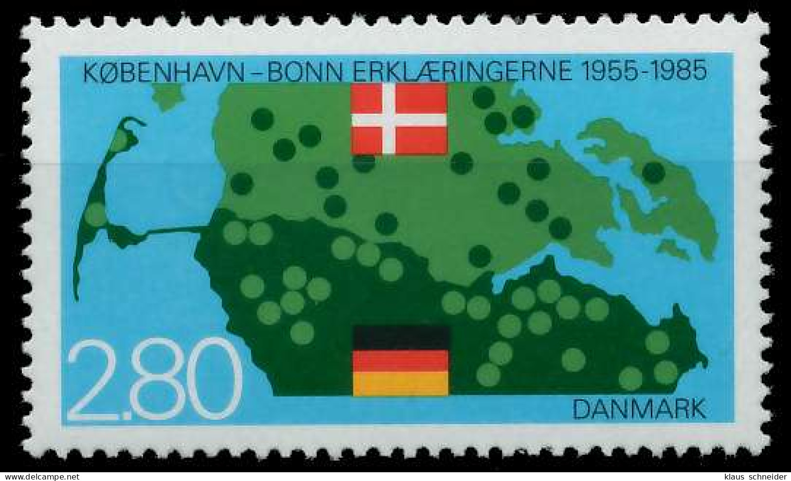 DÄNEMARK 1985 Nr 829 Postfrisch S22785A - Neufs