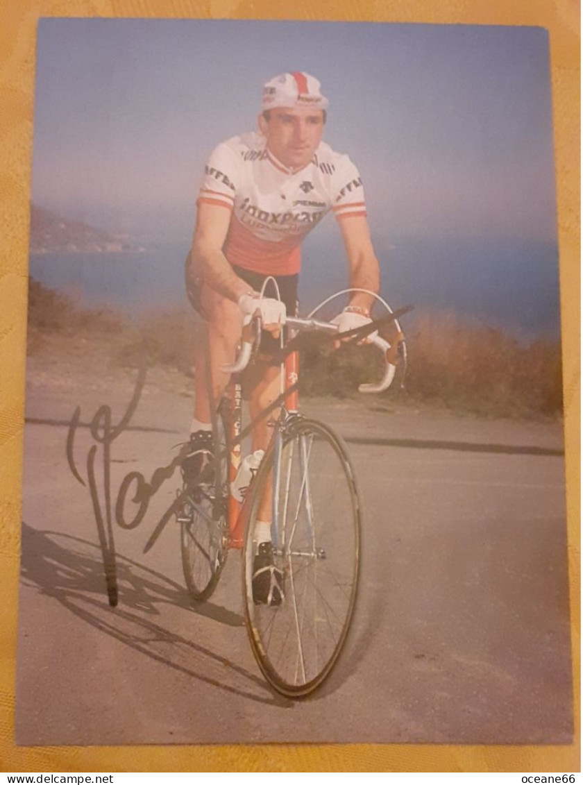 Autographe Giancarlo Perini Inoxpran 1983 - Cyclisme