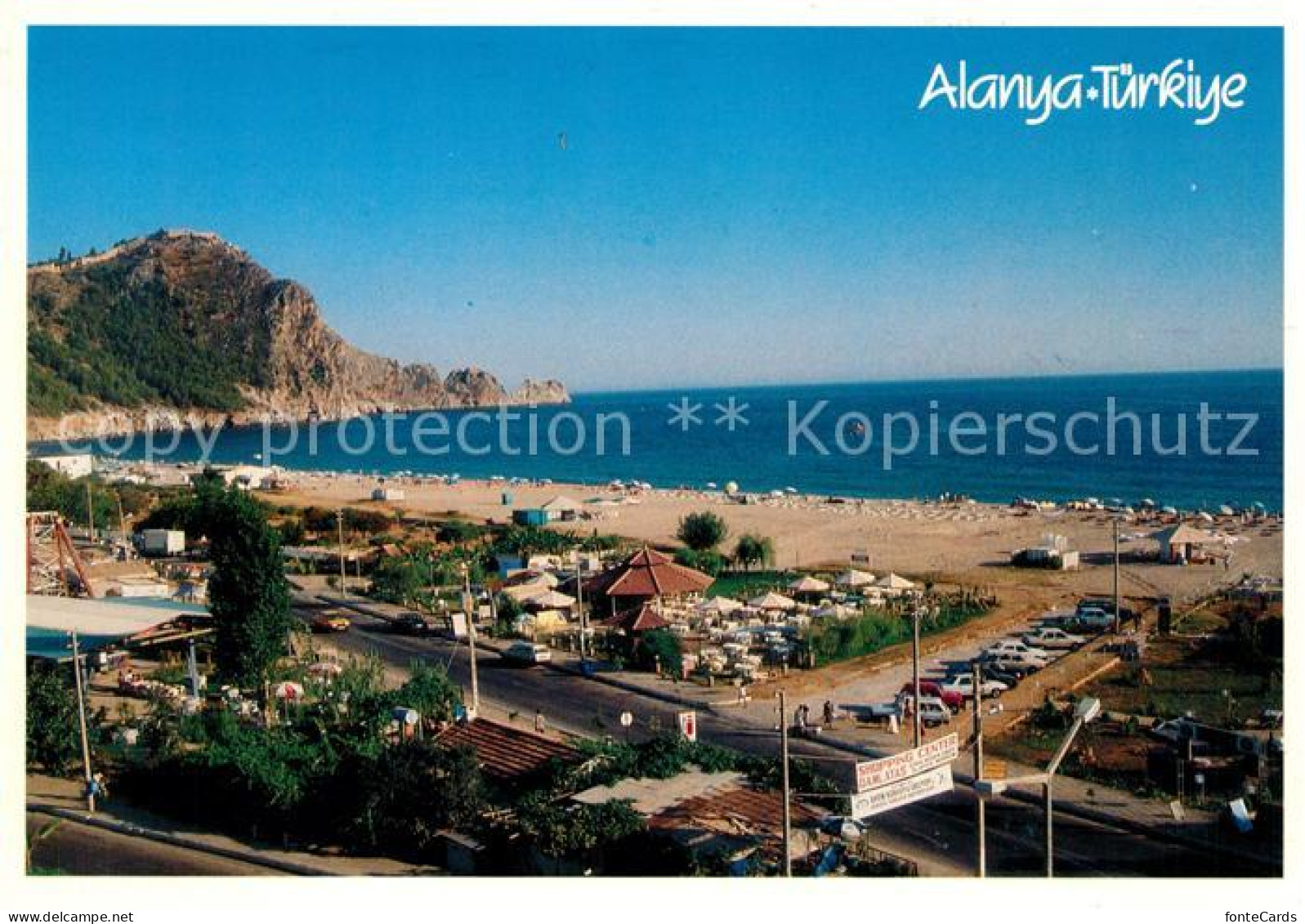 73073802 Alanya Damalatas Plaji Ve Kaleden Bir Goeruenuem Alanya - Turquie