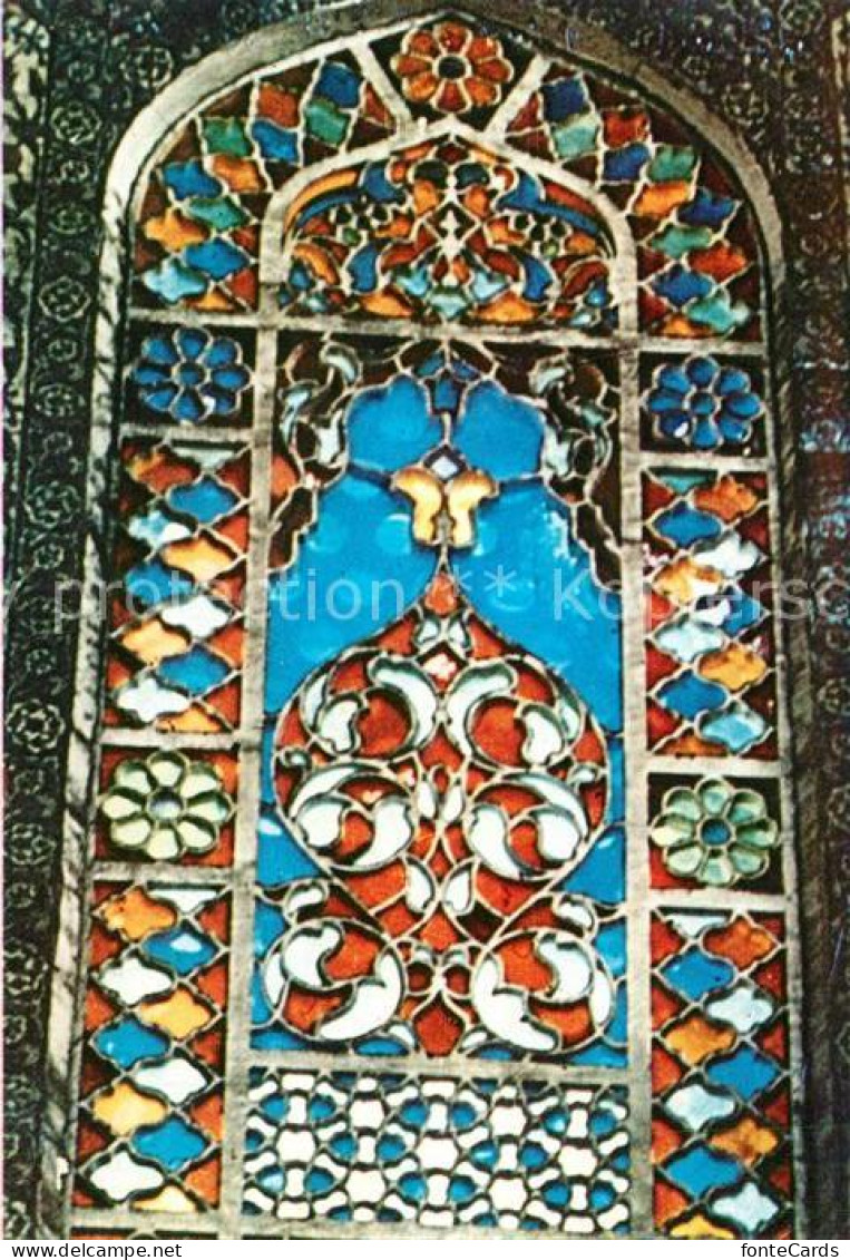 73073757 Istanbul Constantinopel Sultanahmet Camiinden Motifli Bir Pencere Istan - Turchia