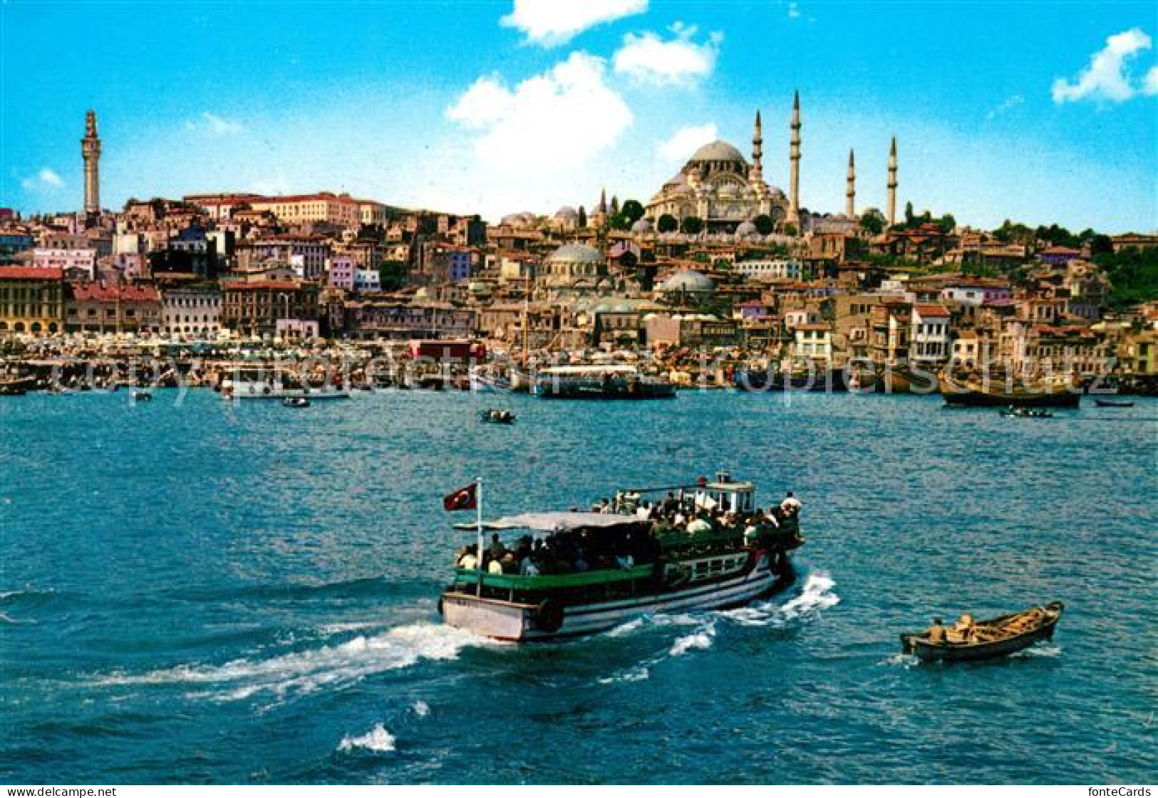 73073739 Istanbul Constantinopel Goldenes Horn Und Sueleymaniye Istanbul Constan - Turquie