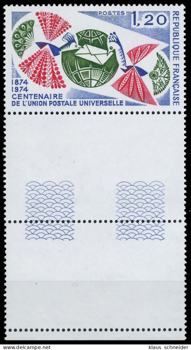 FRANKREICH 1974 Nr 1887Lu Postfrisch SENKR PAAR X61EE16 - Ungebraucht