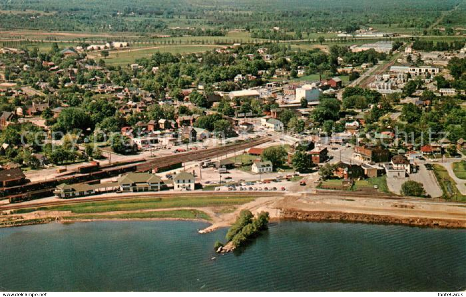 73071782 Barrie Aerial View Of South Barrie Barrie - Unclassified