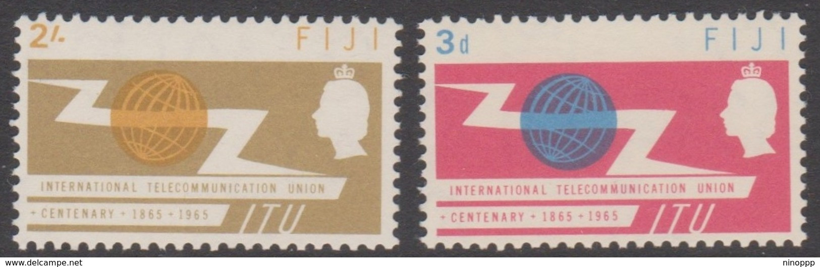 Fiji SG 341-342 1965 ITU, Mint Never Hinged - Fiji (...-1970)