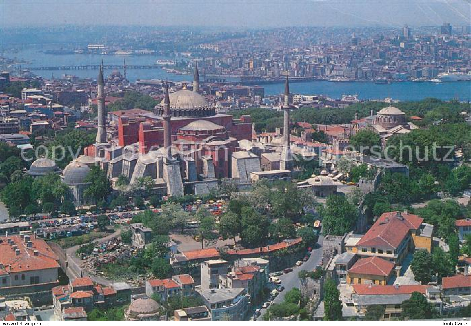 73070756 Istanbul Constantinopel Ayasofya Muezesi St Sophia Museum Fliegeraufnah - Turchia