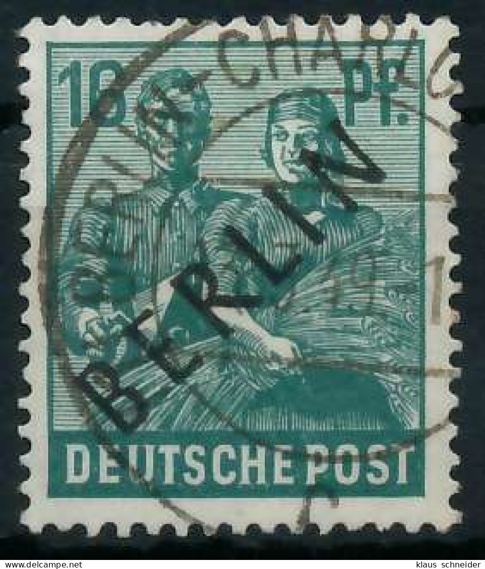 BERLIN 1948 Nr 7 Zentrisch Gestempelt X642092 - Usados