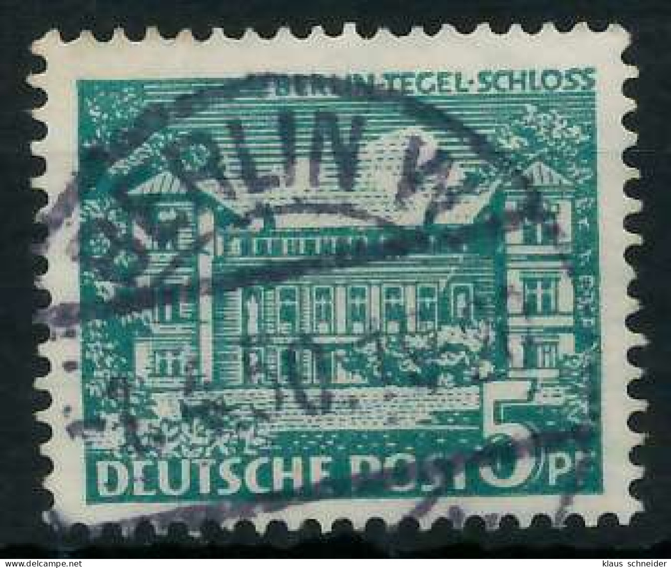 BERLIN DS BAUTEN 1 Nr 44 Zentrisch Gestempelt X6420B2 - Used Stamps