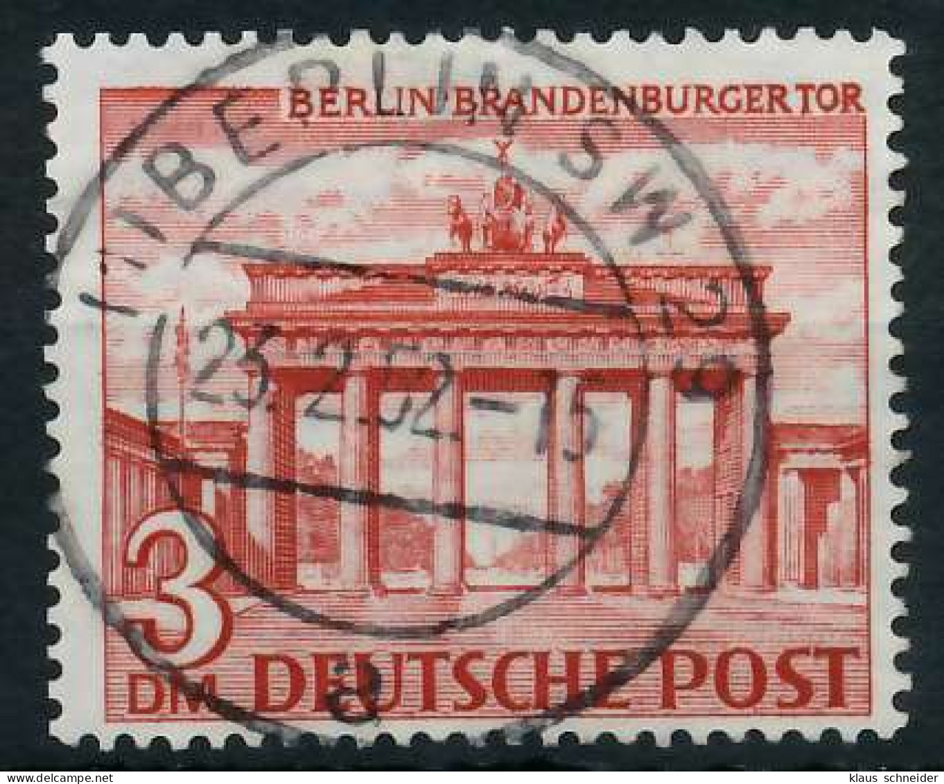 BERLIN DS BAUTEN 1 Nr 59Y Zentrisch Gestempelt X6420CA - Used Stamps