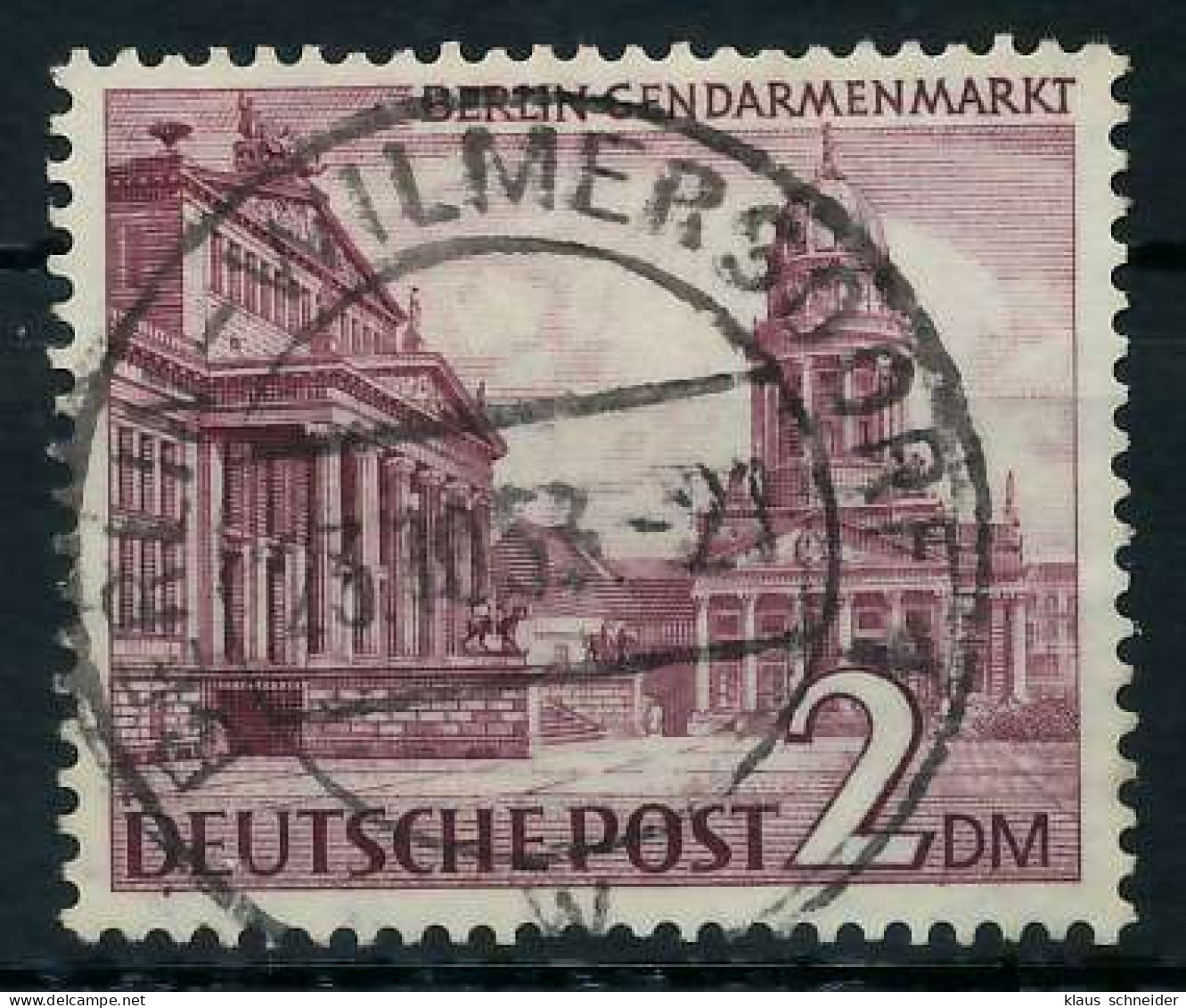 BERLIN DS BAUTEN 1 Nr 58 Zentrisch Gestempelt X6420DA - Used Stamps