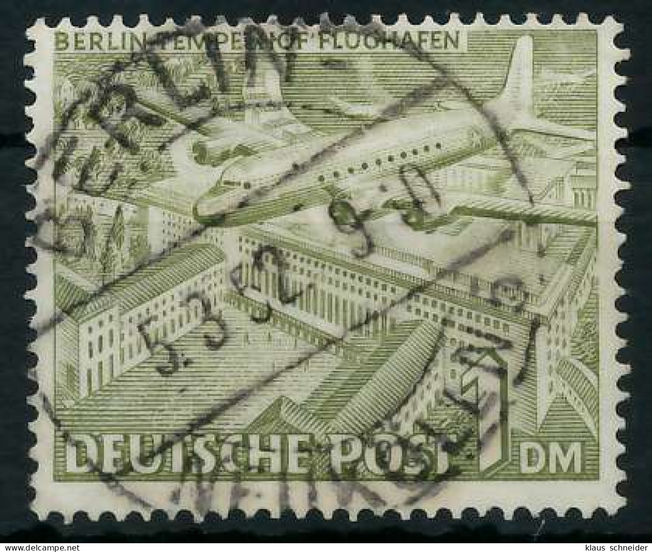 BERLIN DS BAUTEN 1 Nr 57Yb Zentrisch Gestempelt X6420F2 - Oblitérés