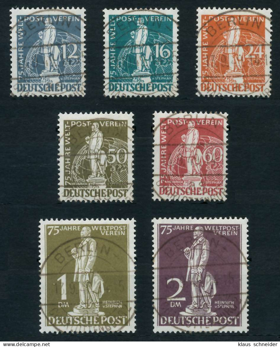 BERLIN 1949 Nr 35-41 Zentrisch Gestempelt X64210E - Used Stamps