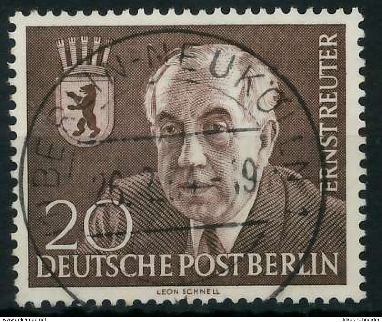 BERLIN 1954 Nr 115 Zentrisch Gestempelt X64217A - Used Stamps